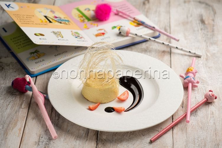 Sformato di patate dolci alla vaniglia, un dolce raffinato sformato di patate dolci alla vaniglia