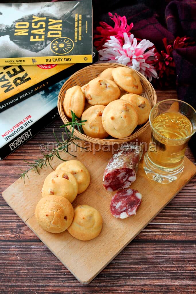 Sgonfiotti al parmigiano e pancetta