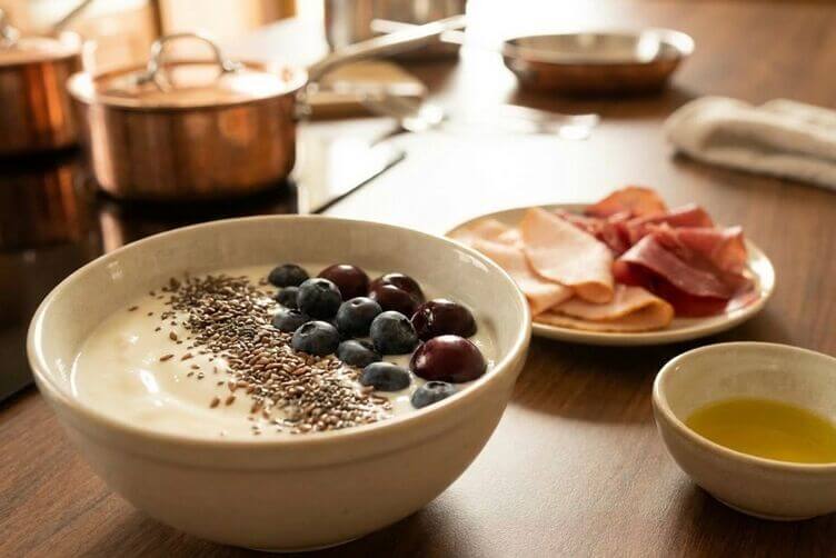 Colazione iperproteica saziante e colorata Colazione iperproteica saziante e colorata