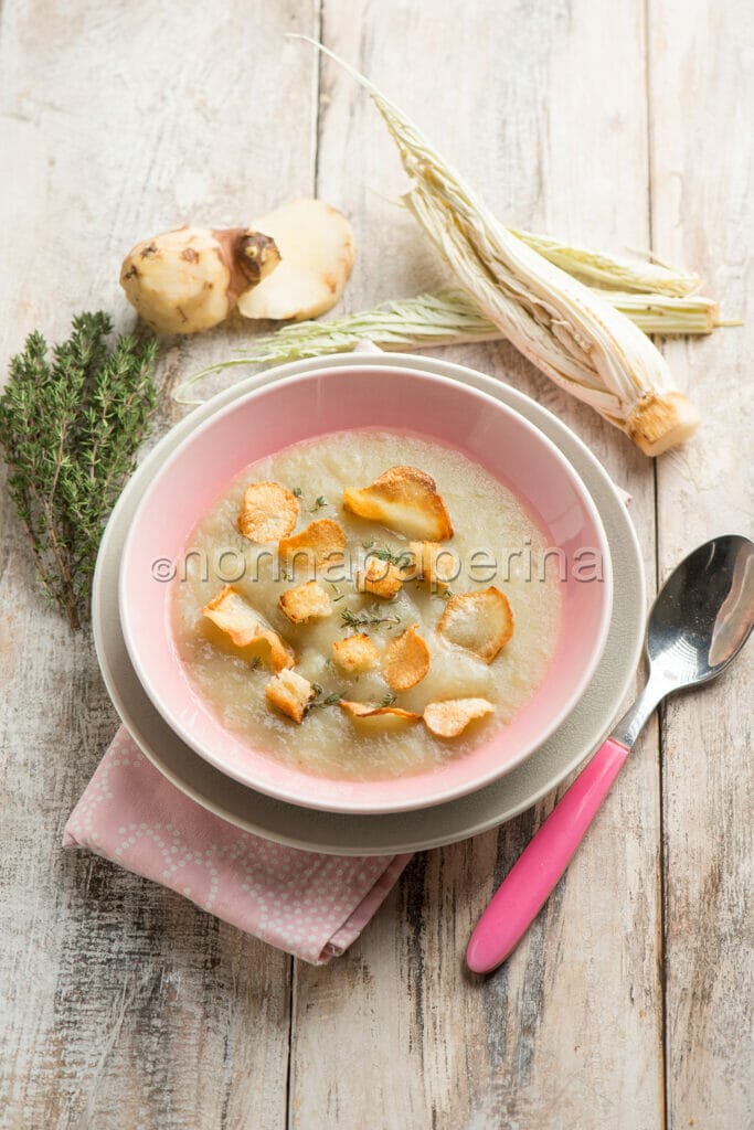 Crema di cardi e topinambur