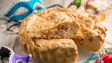 Focaccia di Carnevale salentina