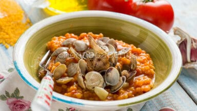 Fregola con le vongole