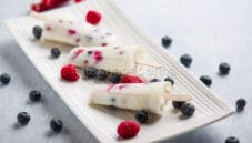Ghiaccioli con Skyr e frutti di bosco, davvero ottimi