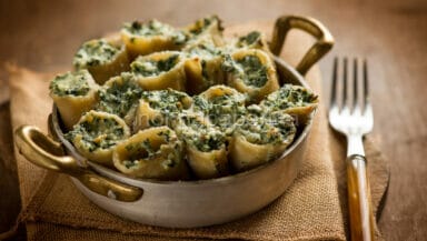 Paccheri ripieni gratinati al forno