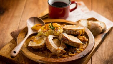 Punta di vitello farcita al forno