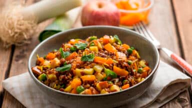 Riso saltato con mele annurca