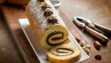 Rotolo alla crema di nocciole, un dolce perfetto