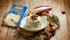 Terrine con gorgonzola e radicchio, un piatto elegante