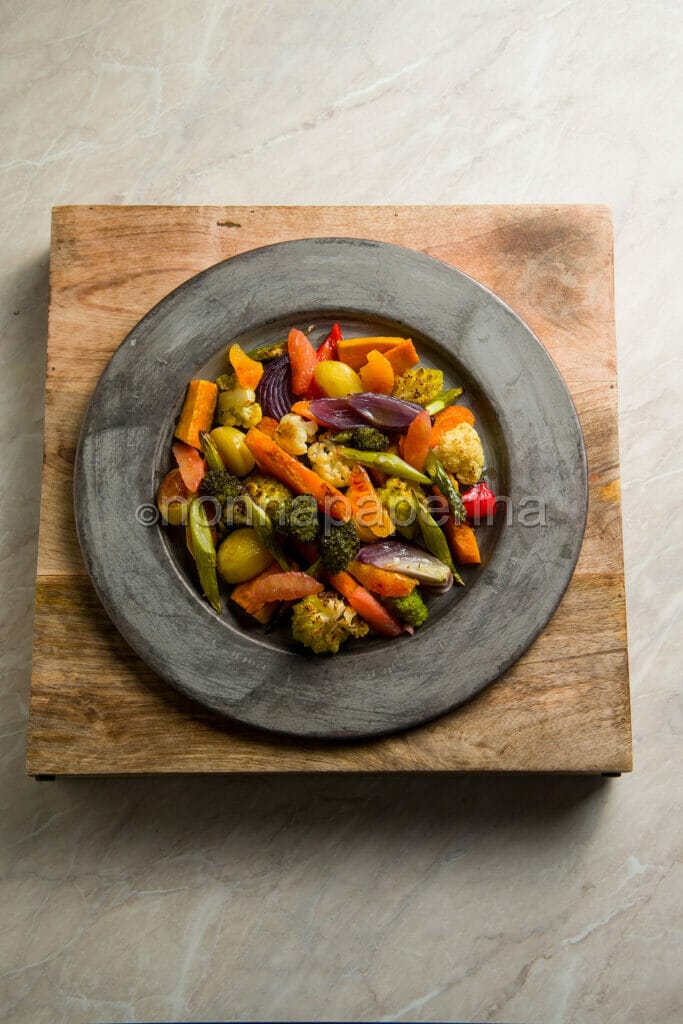 Verdure miste arrostite