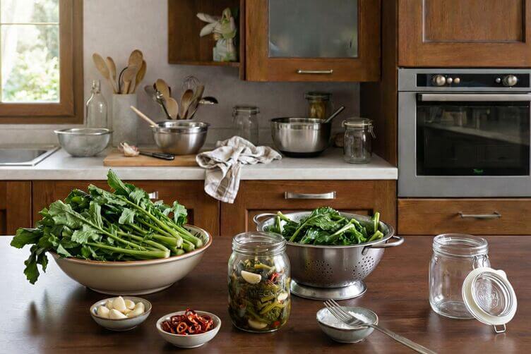 friarielli sott'olio ingredienti