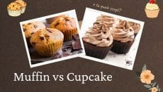 muffin vs cupcake
