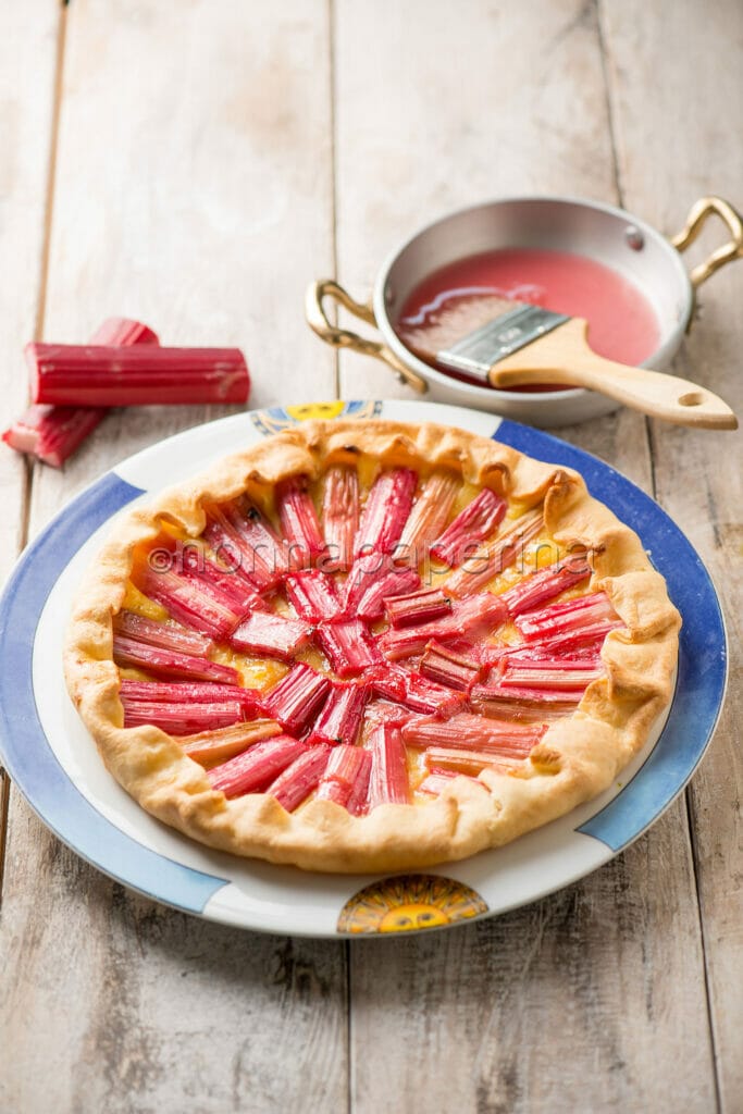 Crostata al rabarbaro 