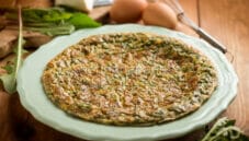 Frittata di cicoria selvatica, un piatto semplice