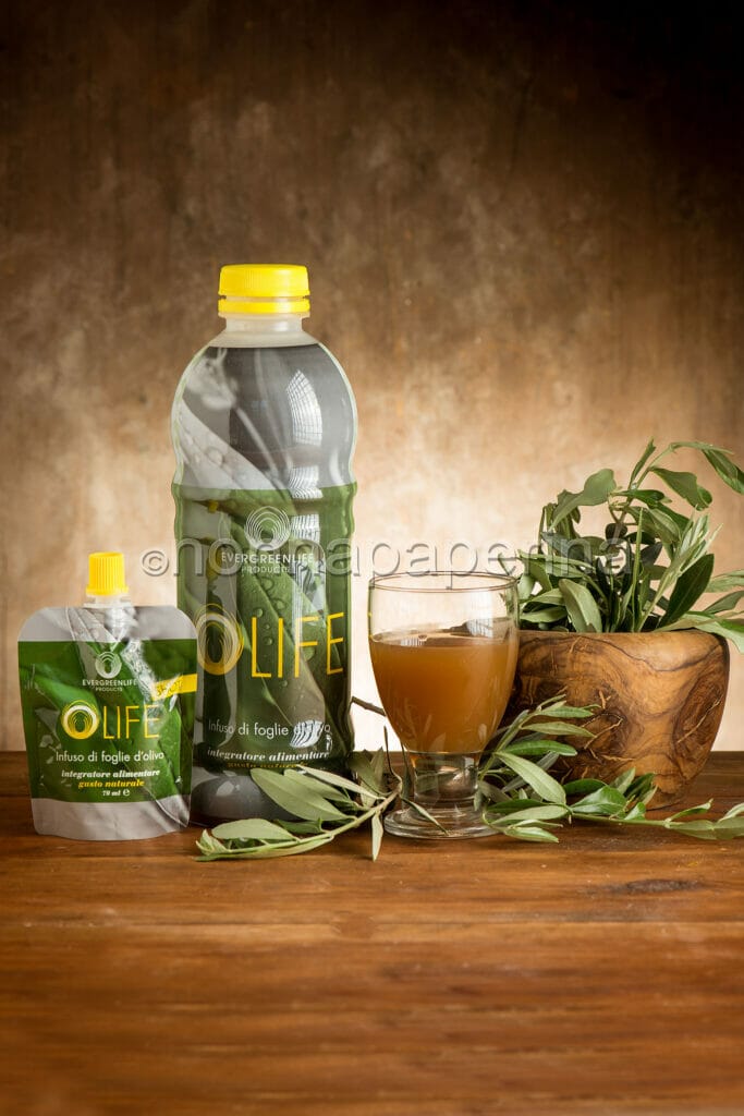 infuso di foglie di olivo