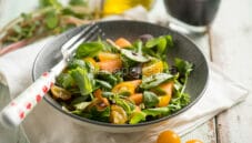 Insalata con melone e portulaca, un secondo ricco