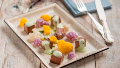 Lingua di vitello con erbe aromatiche