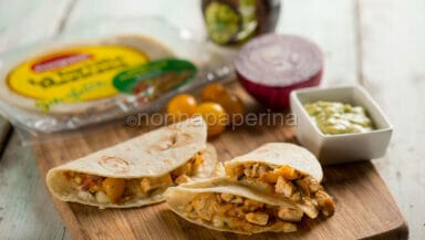 Quesadillas con pollo