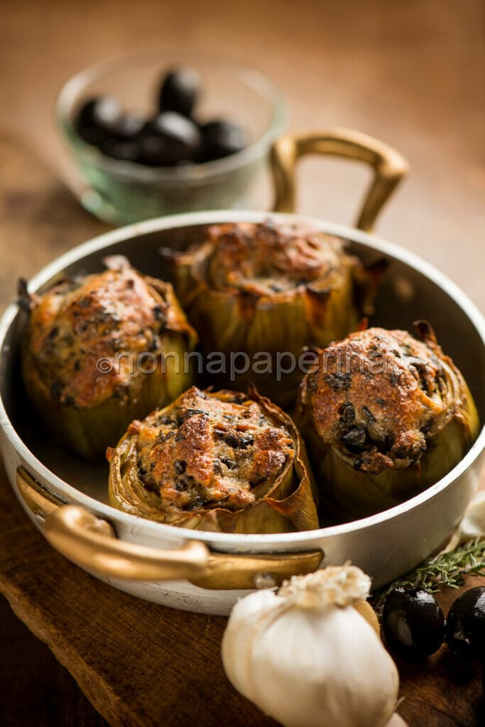 carciofi ripieni carciofi ripieni