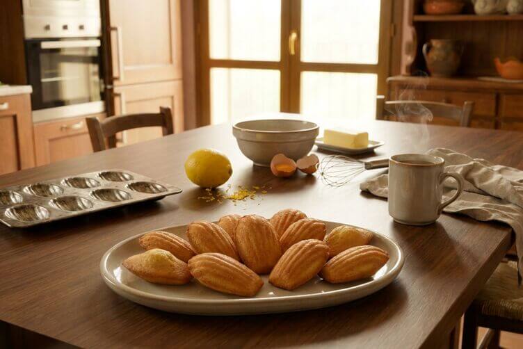 Madeleine: il dolcetto a conchiglia che profuma di tè madeleine