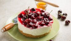 Cheesecake con le ciliegie