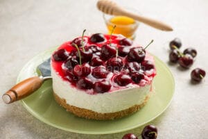 Cheesecake con le ciliegie