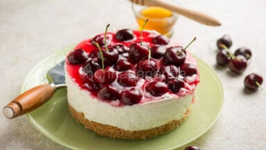 Cheesecake con le ciliegie