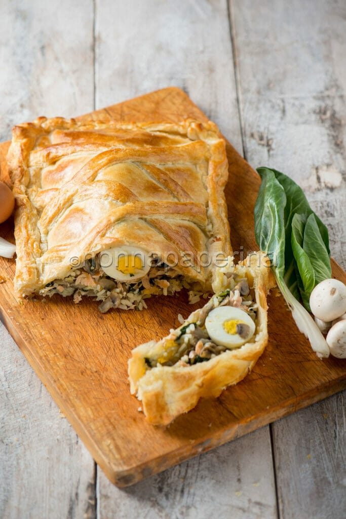 Coulibiac di salmone