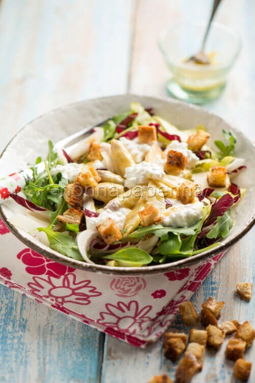 Insalata di asparagi rosa Insalata di asparagi rosa