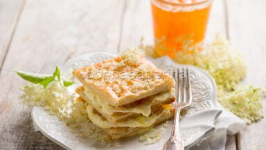 Millefoglie con marmellata di arance