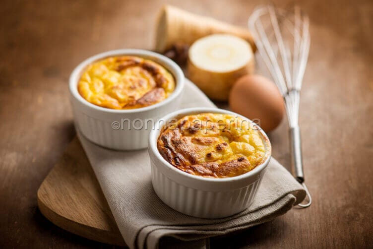 Souffle salati di pastinaca Souffle salati di pastinaca