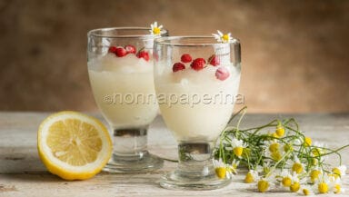 Sorbetto alla camomilla