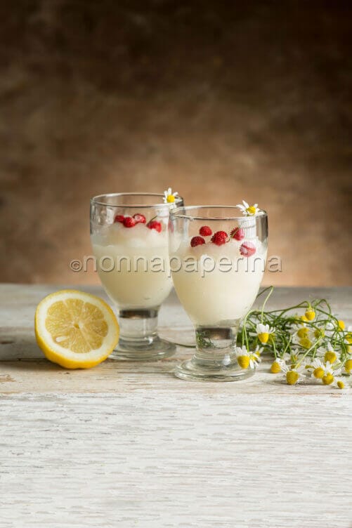 Sorbetto alla camomilla Sorbetto alla camomilla