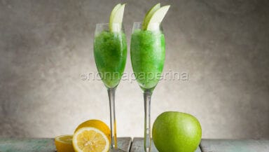 Sorbetto di mela verde