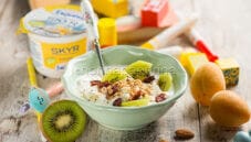 La colazione per i bambini che rientrano a scuola