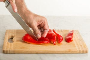 Spellare i peperoni al microonde