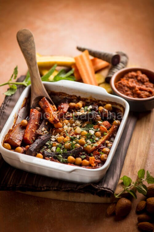 Curry di verdure al forno