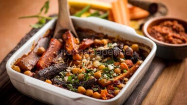 Curry di verdure al forno