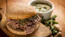 panino con lampredotto toscano