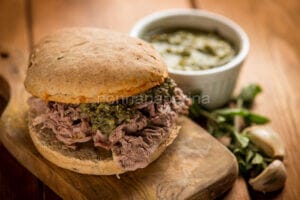 Lampredotto sandwich, a snack of yesteryear Lampredotto sandwich, a snack of yesteryear