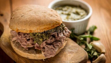 panino con lampredotto toscano