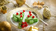 Panna cotta al pandan, un dessert per le feste