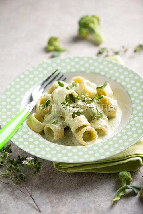 Pasta alla crema di broccoli