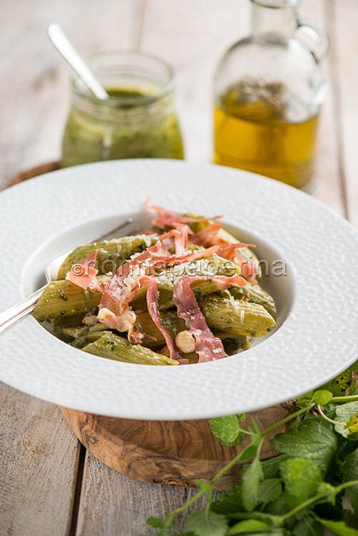 Penne al pesto di melissa Penne al pesto di melissa