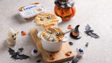 Sformatini di formaggio di capra, per un Halloween gustoso