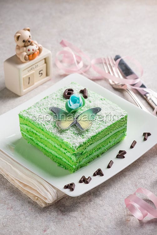 Torta al pandan