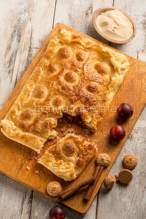 Torta di prugne