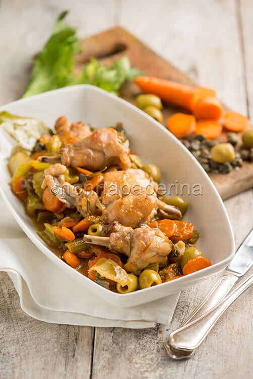 coniglio in agrodolce coniglio in agrodolce