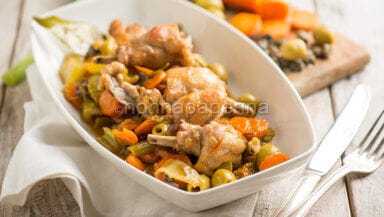 coniglio in agrodolce