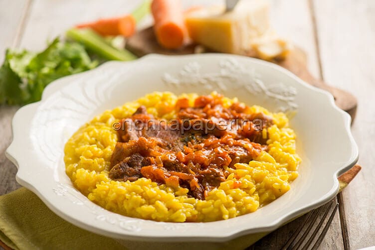 risotto con ossobuco risotto con ossobuco