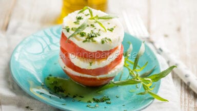 Insalata caprese al dragoncello